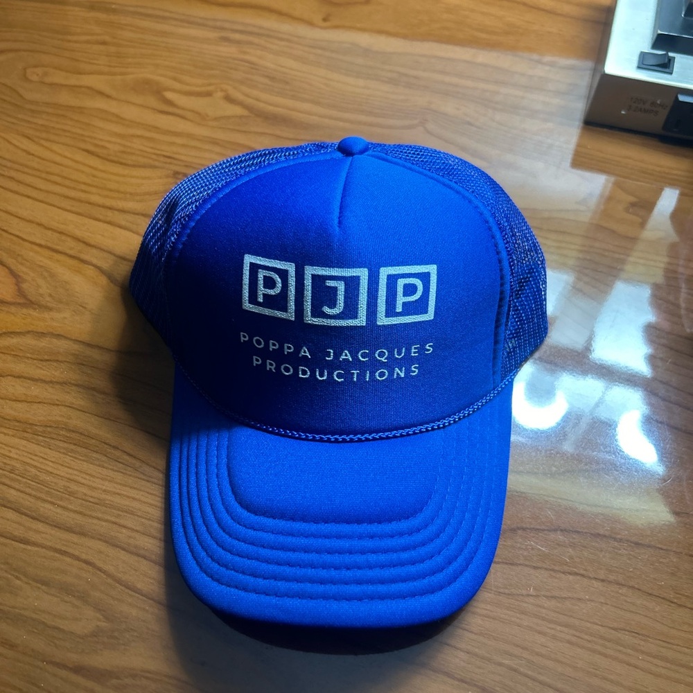 Blue PJP Trucker Hat
